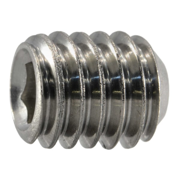 Midwest Fastener 5/16"-18 x 3/8" 18-8 Stainless Steel Coarse Thread Hex Socket Headless Set Screws 7PK 67577 - main